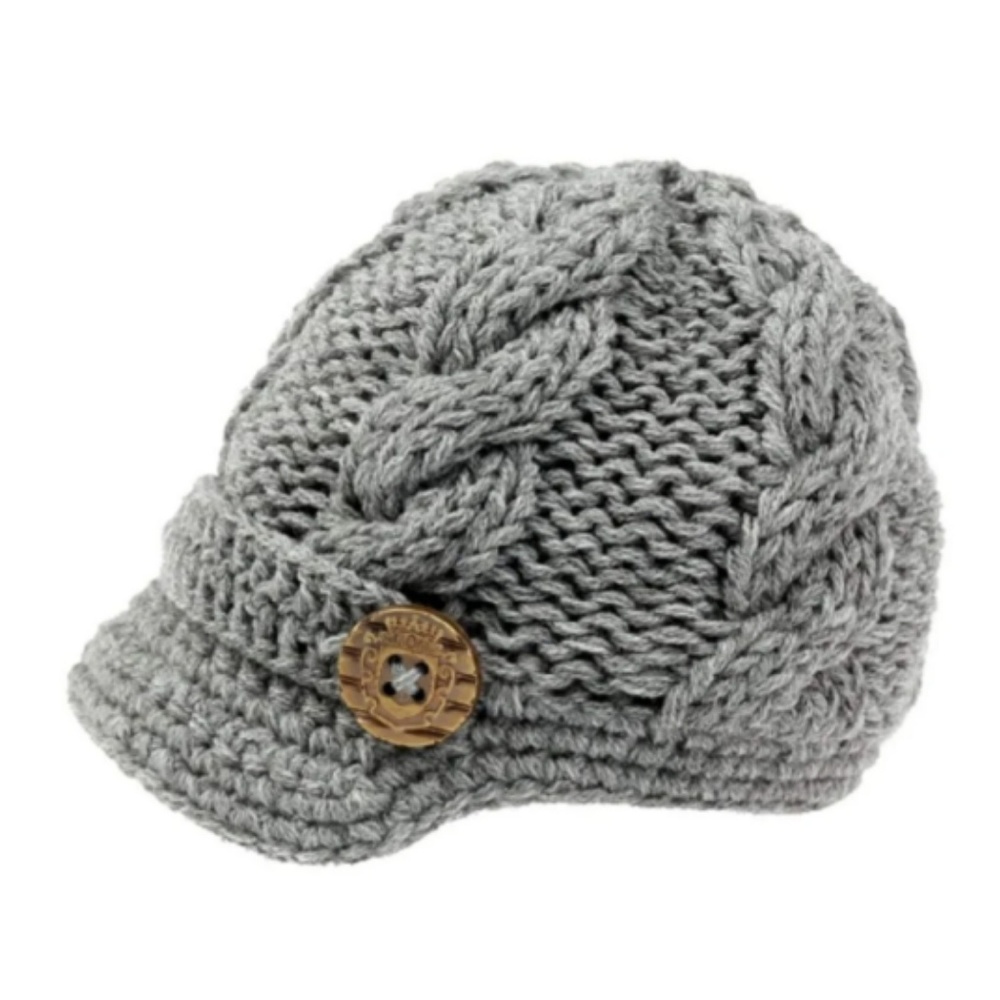 Crochet knit hat